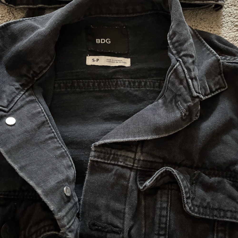 BDG Black Denim Jacket